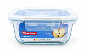 Borosilicate Food Container 800ml  - default