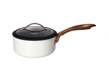 White 1.9L Non-Stick Saucepan 18cm - default