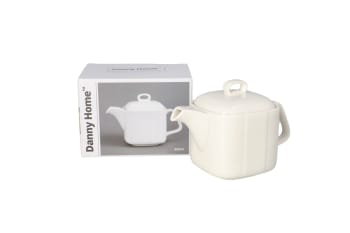 White Porcelain Teapot 650ml