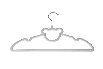 Blue Velvet Kids Hanger 10pcs 32.7cm 