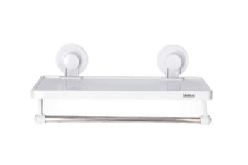  Shelf With Hand towel Rack &amp; Suction Cup 32cm - default