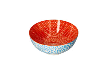 Bohemian Ceramic Salad Bowl 21cm - default