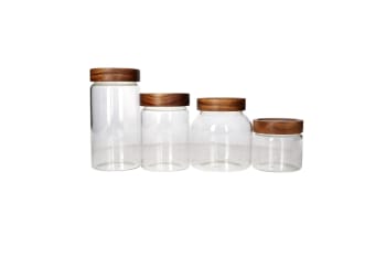 Borosilicate Sealed Glass Jar 600ml  - default
