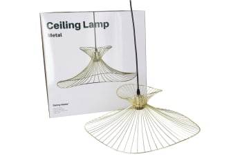 Gold Metal Pendant Ceiling Lamp 19cm