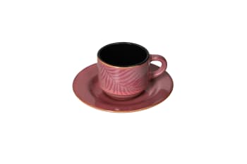 Ceramic Cup &amp; Saucer 12pcs 80ml - default