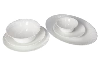 Opal Glass Dinner Plate 25.3cm - default