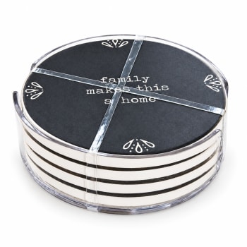 Absorbent Table Coaster 4pcs 10.3cm - default