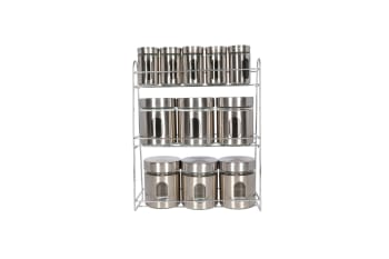 Seasoning Bottle Set with Stand 12pcs - default