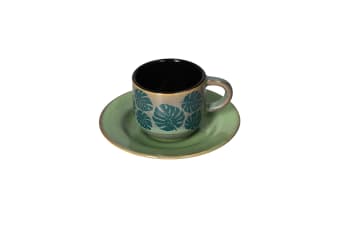 Ceramic Cup &amp; Saucer 12pcs 80ml