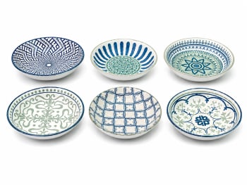 Bohemian Sauce Dish Set 6pcs 9.8cm - default