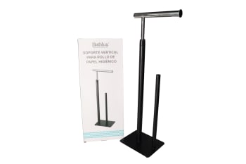 Vertical Metal Toilet Paper Holder 56cm - default