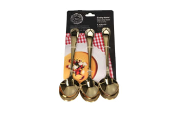 Gold Dinner Spoon 6Pcs 21.2cm