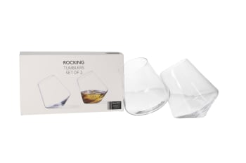 Rocking Tumbler Whisky Glass 2pcs 300ml - default