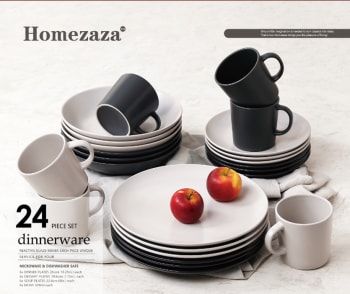  Ceramic Dinnerware Set 24pcs - default