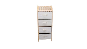 4 Drawer Storage Unit 86cm