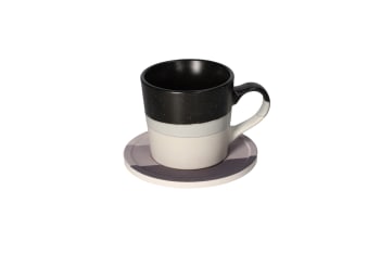 Ceramic Tea Cup and Coaster Set 12pcs 200ml - default