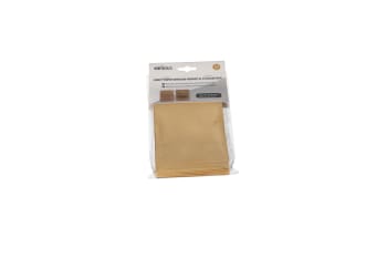 Kraft Paper Window Resealable Closure Bags 10x15cm 12pcs - default