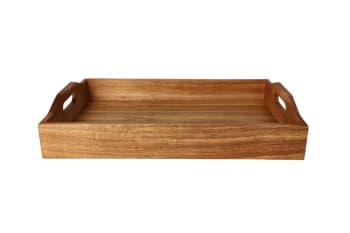 Acacia Wood Serving Tray 42.9cm - default