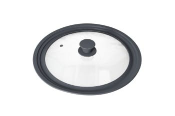 Glass &amp; Silicone Pot Lid 33.5cm