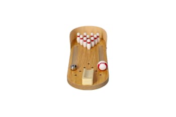 Mini Wood Bowling Toy