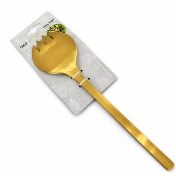 Service Spoon &amp; Serving Fork Set 2pcs  - default