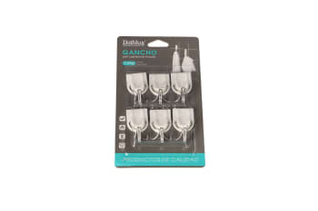 Bathrobe Hook Hanger Set 6pcs 4.6cm - default