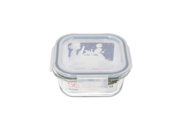 Clear Borosilicate Fresh Keeping Lunch Box 14cm