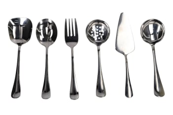 Silver Noddle Server Spoon 21.3cm - default