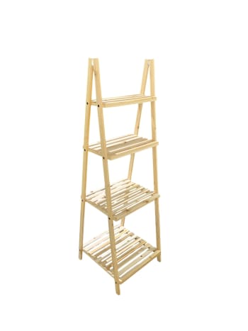 4 Tier Wooden Shelf Rack 41.8cm