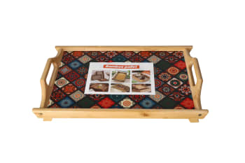 Bamboo Rectangular Serving Tray 40.8cm - default