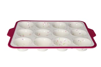 Silicone Speckled Muffin Pan 39.8cm