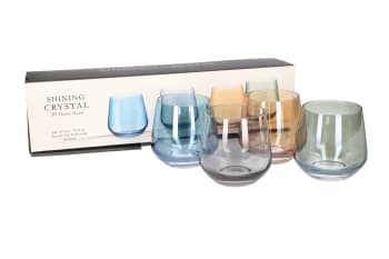 Crystal Whiskey Glasses 4PCS 360ml - default