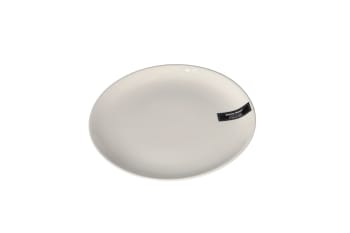 White Round Ceramic Dinner Plate 20cm 359g - default