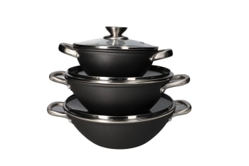 Cast-Iron Non-Stick Wok 37.5cm - default