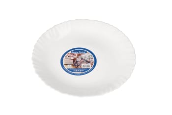  Opal Glass Dessert Plate 22.7cm