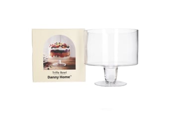 Glass Dessert Trifle Bowl 20.5cm