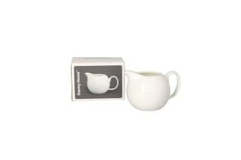 Ceramic White Milk Jug 230ml