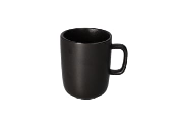 Black Stoneware Mug 11cm