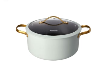 Turquoise 2.7L Non-Stick Casserole Pot 20cm