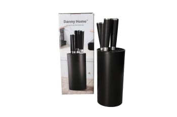 Black Knife Set 6pcs
