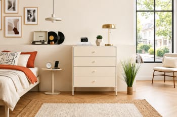 Metal 4-Drawer Storage Cupboard - default