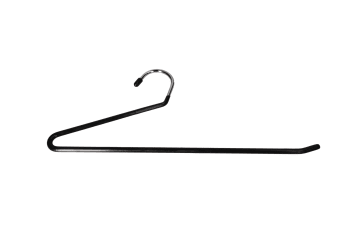 Non-slip Rubber Coated Metal Trouser Hangers 5 Pcs - default