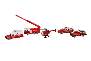 Mini Emergency Rescue Toy Set 5pcs