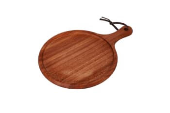 Wooden Circular Pizza Board 33.2cm