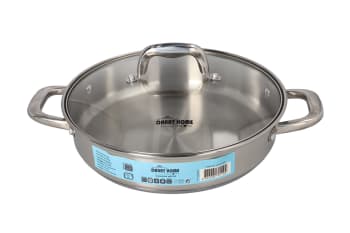 Casserole Pot &amp; Glass Lid 36.5cm