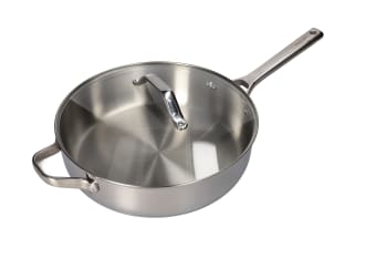 Stainless Steel Deep Fry Pan 30cm