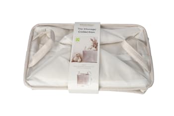 Linen Foldable Storage Bin 35cm - default