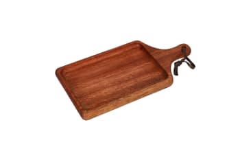 Wooden Rectangular Pizza Board 29.9cm