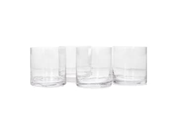 Tumbler Whisky Glass Set 4pcs 330ml 
