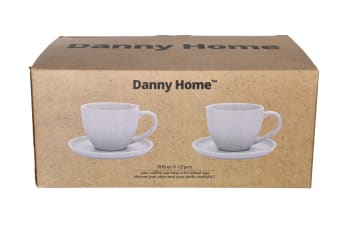 Speckled Cup &amp; Saucer 12pcs 250ml - default